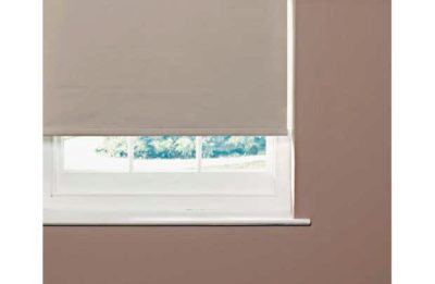 HOME Thermal Blackout Roller Blind - 3ft - Cafe Mocha.